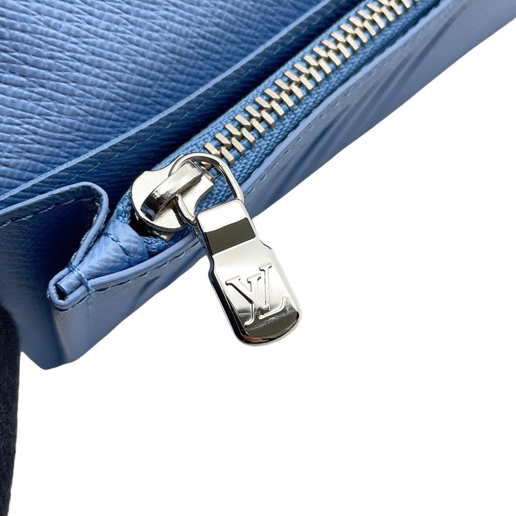 Louis Vuitton Taigarama Blue Taigarama Long Wallet