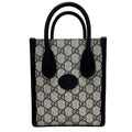 Gucci Black Gg Supreme Canvas Handbag Tote Bag (Pre-Owned)