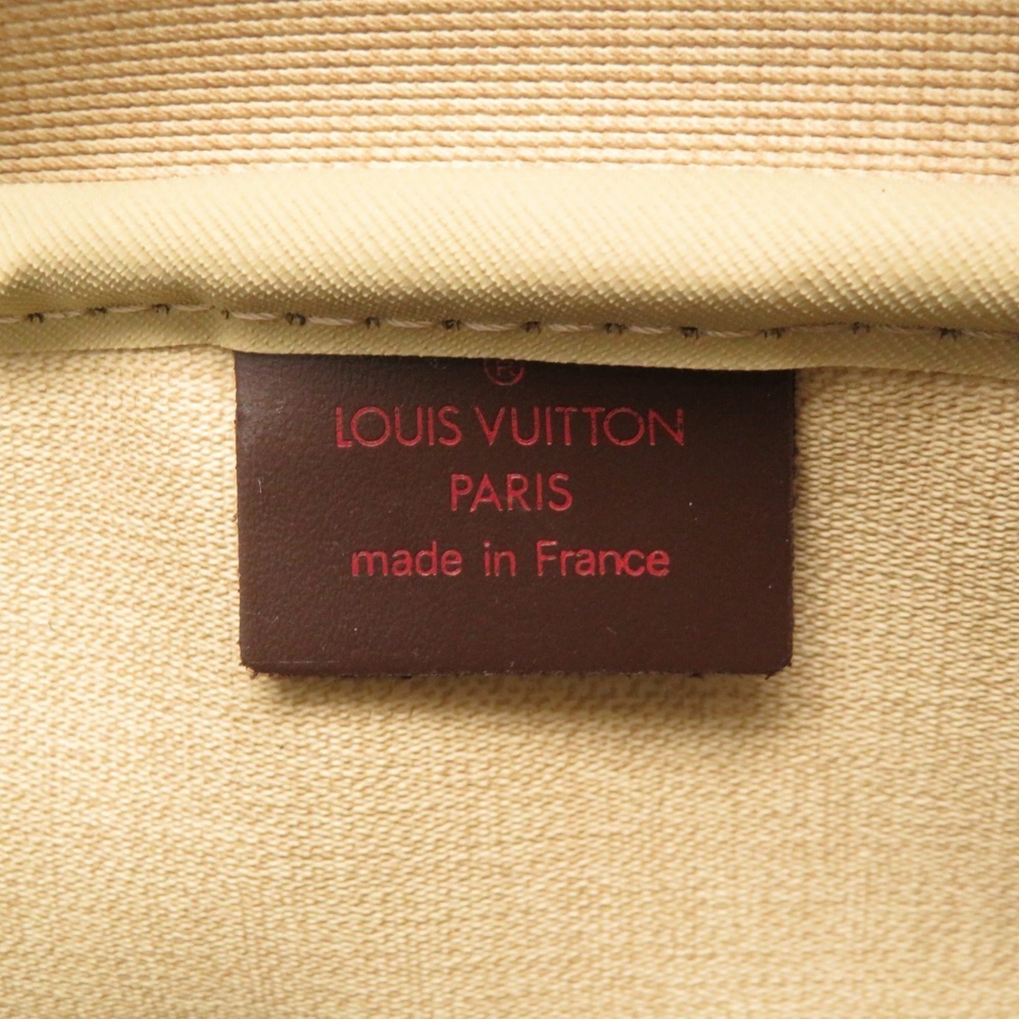 Louis Vuitton Damier Deauville N47272 Bowling Bag Handbag SP Order
