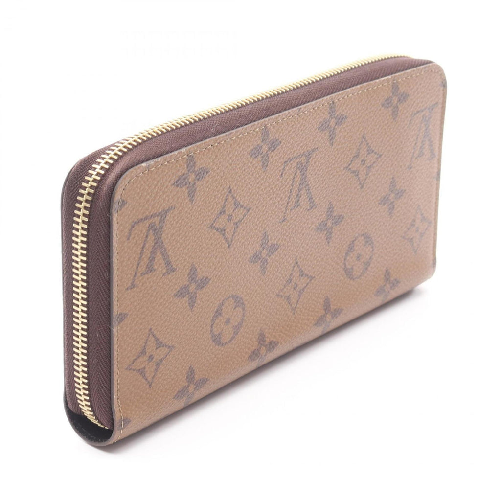 Louis Vuitton Brown Monogram Reverse Coated Canvas Long Wallet