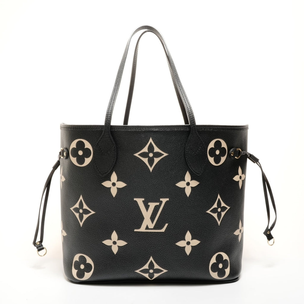 Louis Vuitton Black Monogram Empreinte Tote Bag