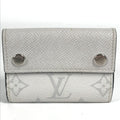 Louis Vuitton Taigarama Blanc White Taigarama Wallet (Tri-Fold)