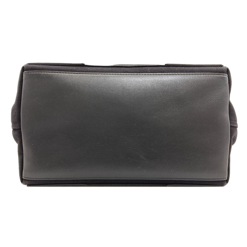 Balenciaga Black Canvas Handbag Pouch