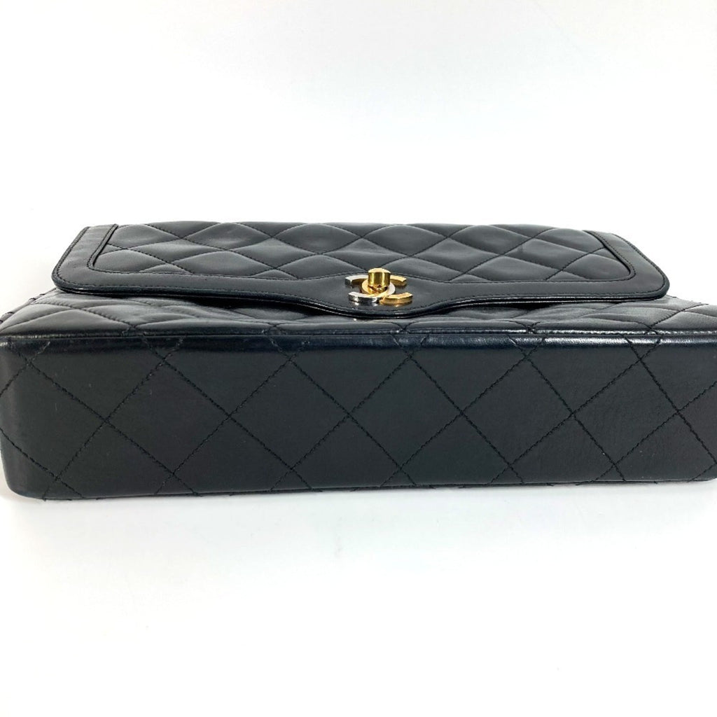 Chanel Black Leather Shoulder Bag