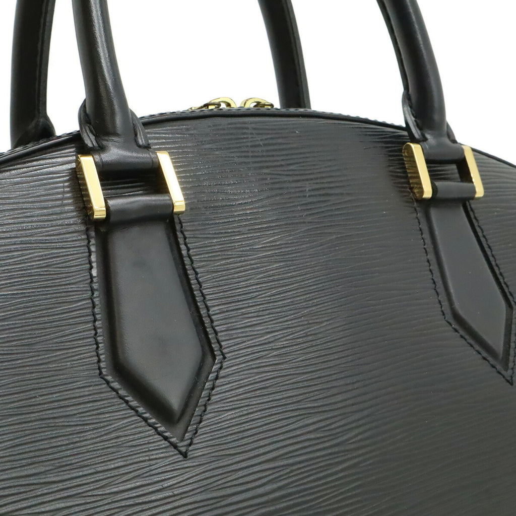Louis Vuitton Noir Epi Leather Handbag