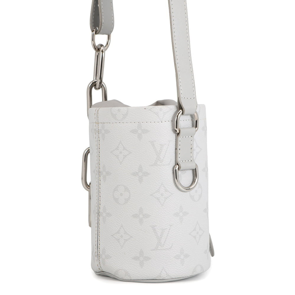 Louis Vuitton Gray Monogram White Monogram Shoulder Bag