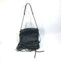 Bottega Veneta Black Leather Shoulder Bag