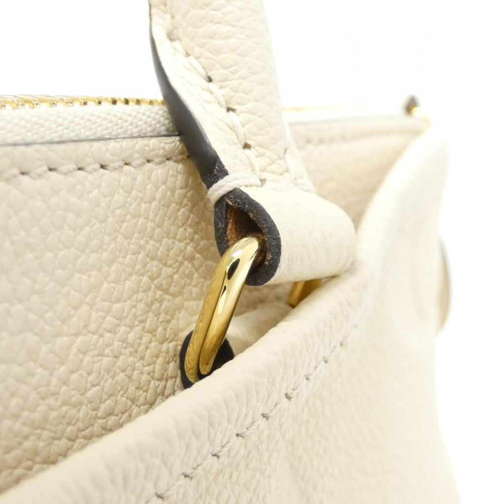 Louis Vuitton Cream Leather Handbag