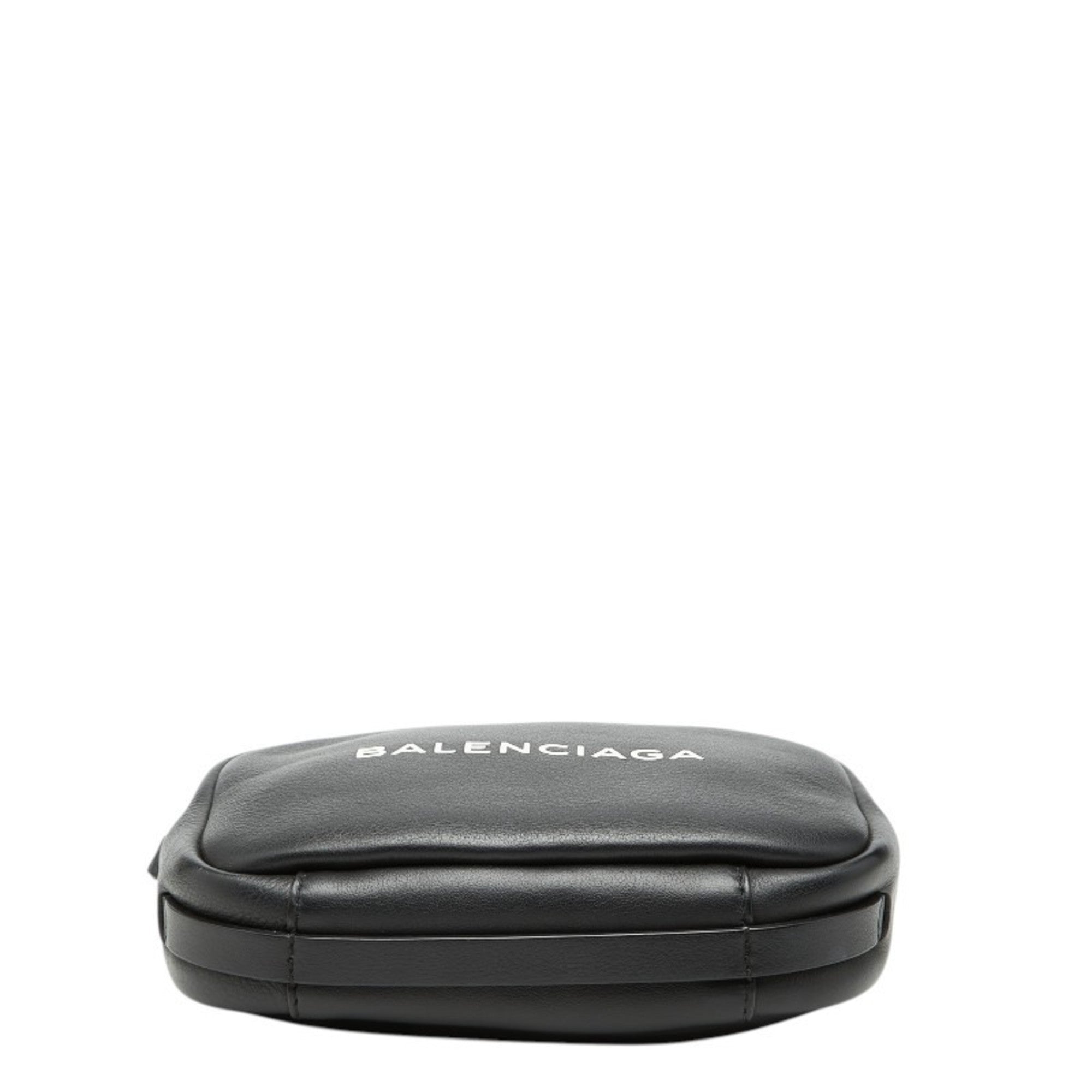 Balenciaga Black Leather Shoulder