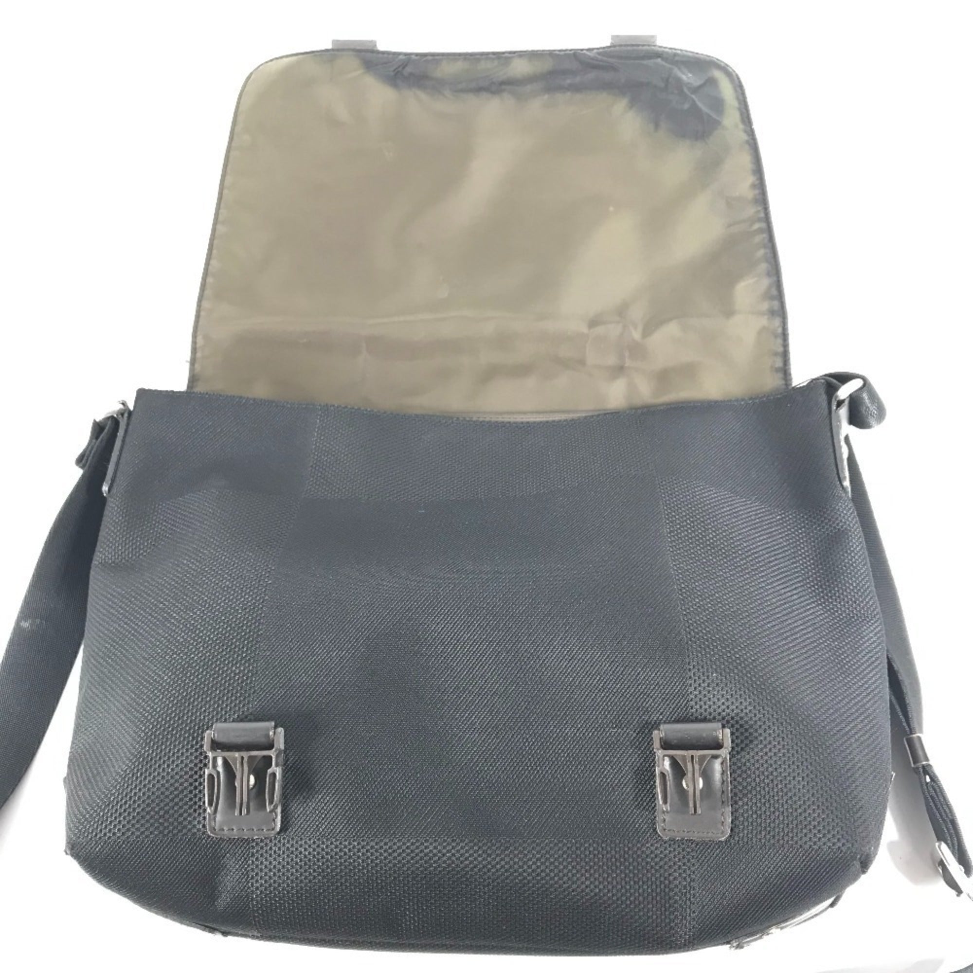Louis Vuitton Black White Damier Geant Messenger Bag Shoulder Bag