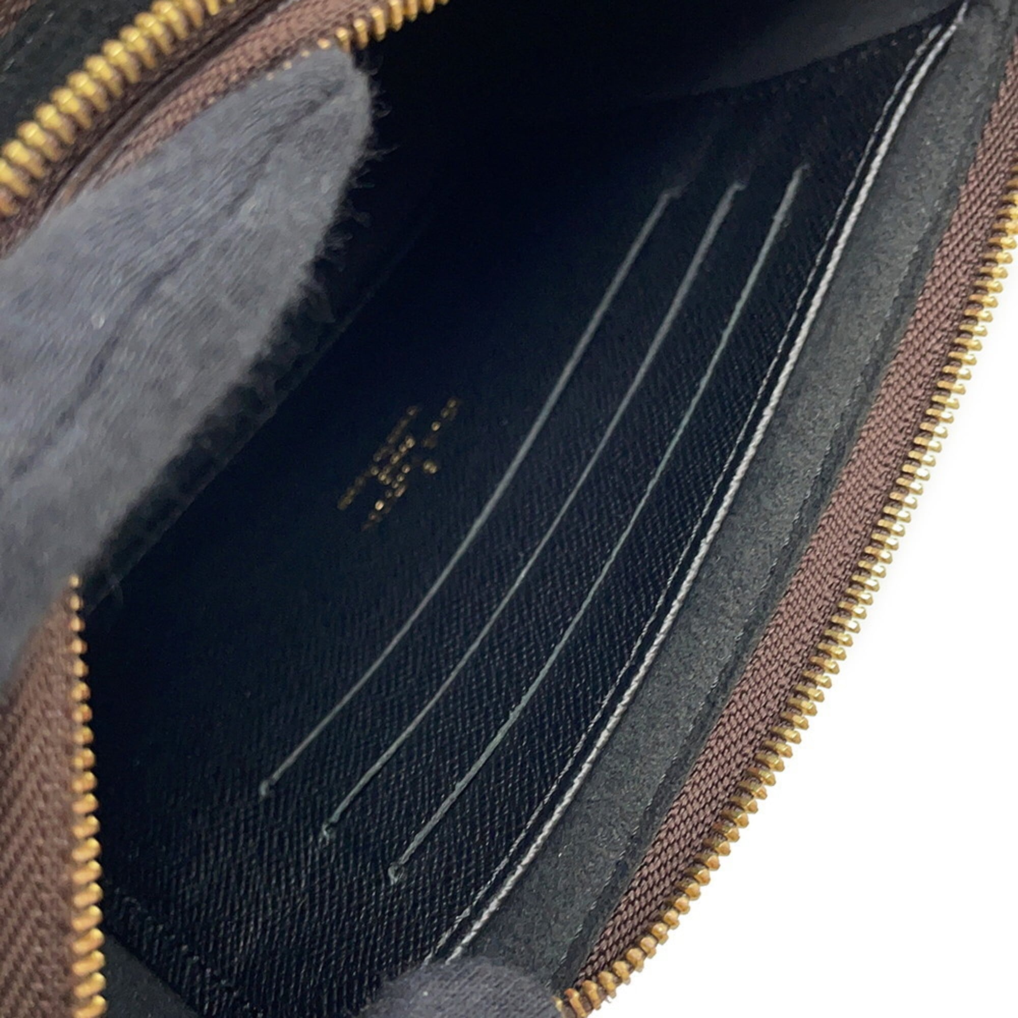 Louis Vuitton Noir Monogram Pochette Shoulder Bag