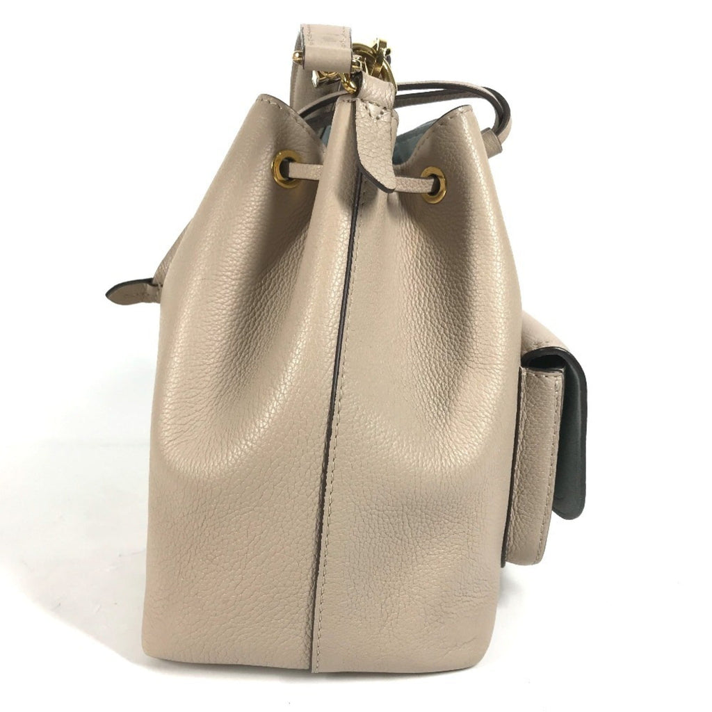 Louis Vuitton Beige Sand Leather Handbag Shoulder Bag