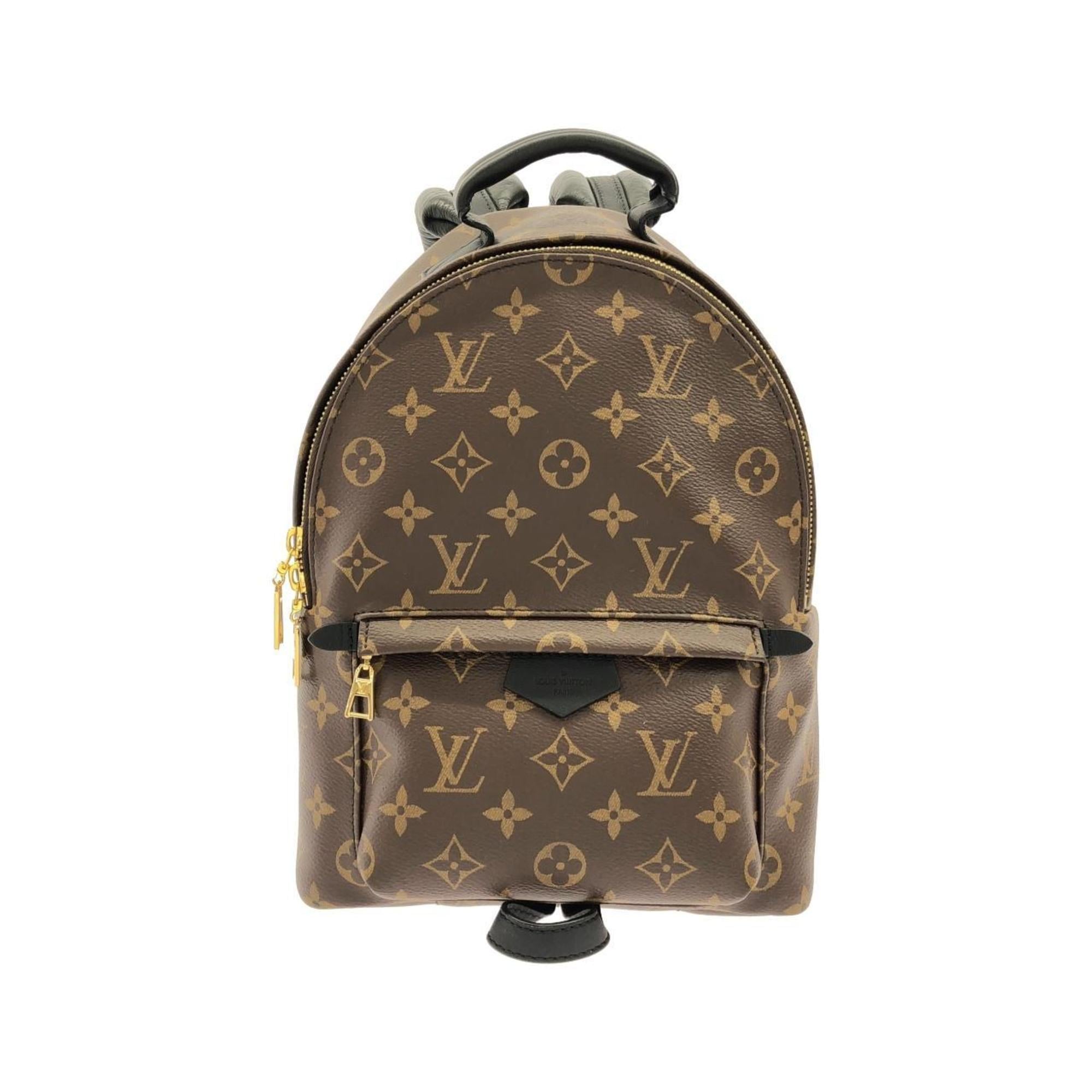 Louis Vuitton Brown Coated Canvas Backpack