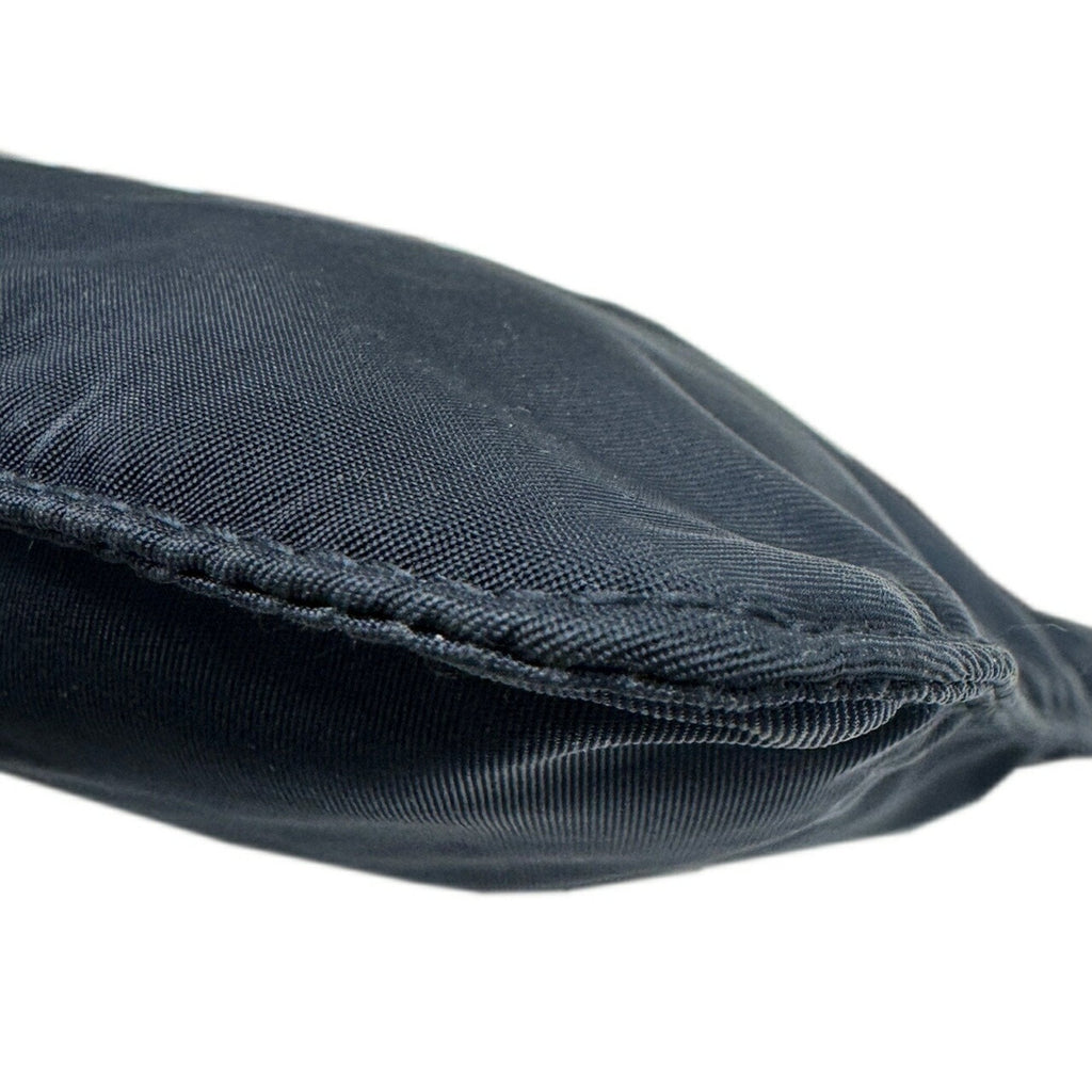 Prada Navy Nylon Pochette Shoulder Bag