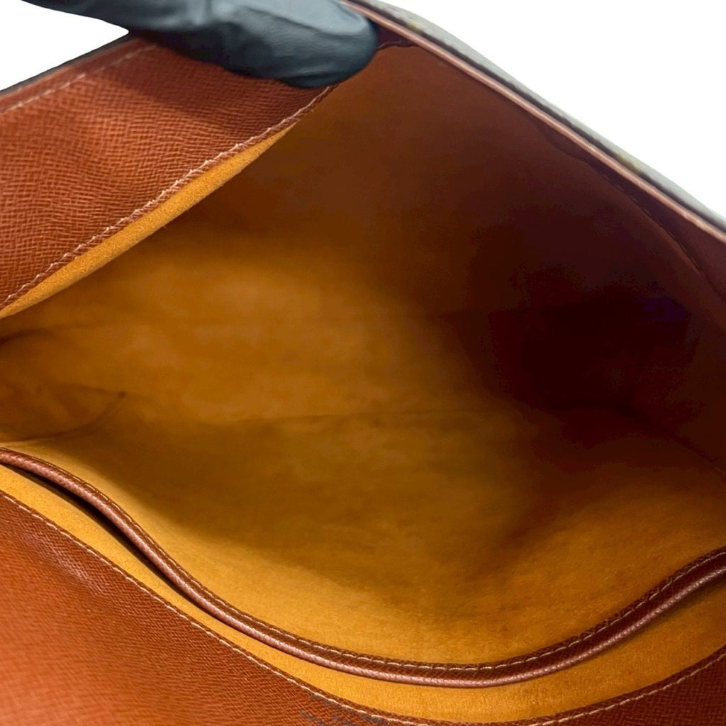 Louis Vuitton Brown Leather Pvc Pochette Shoulder Bag