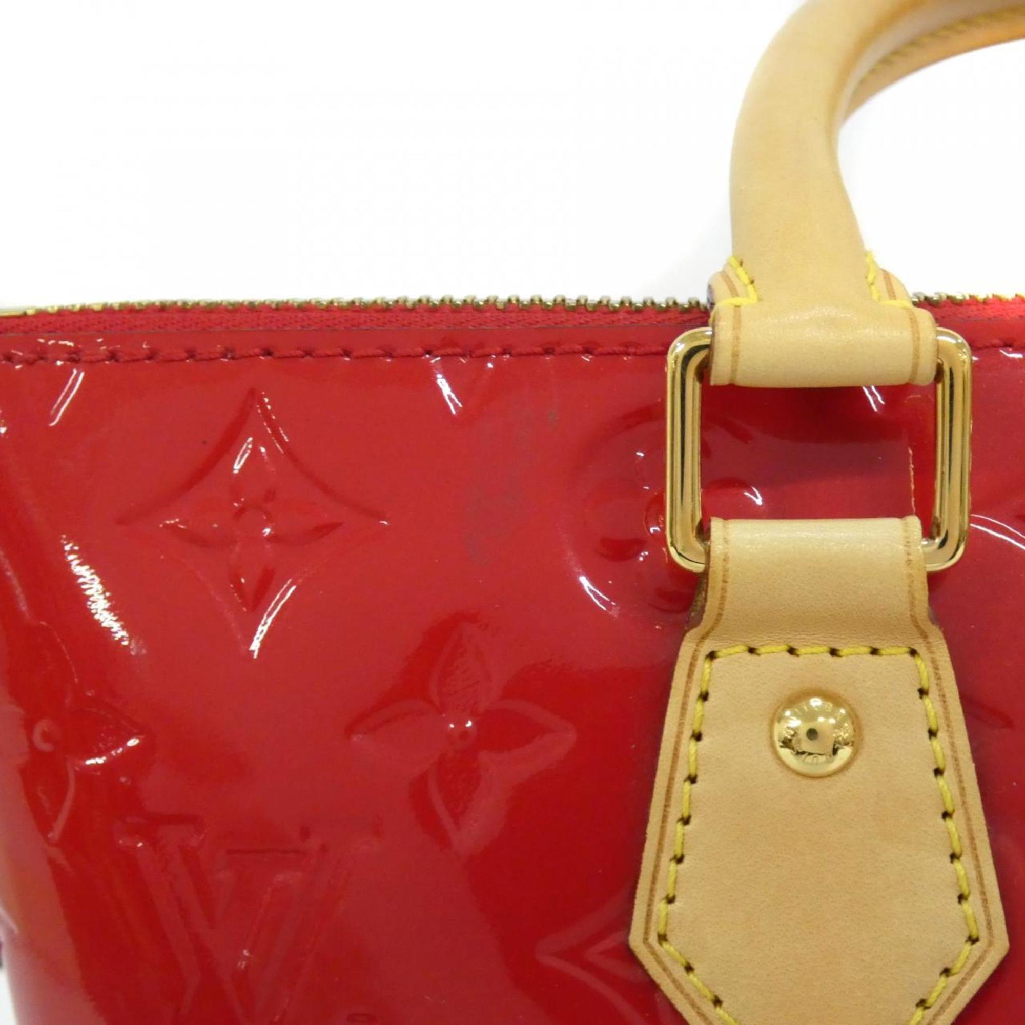 Louis Vuitton Vernis Cerise Monogram Vernis Handbag