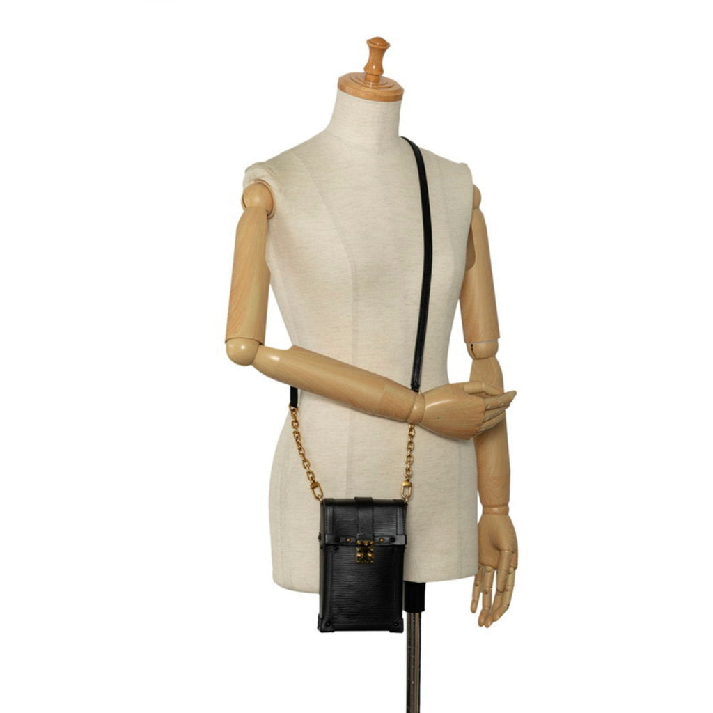 Louis Vuitton Black Noir Leather Shoulder Bag