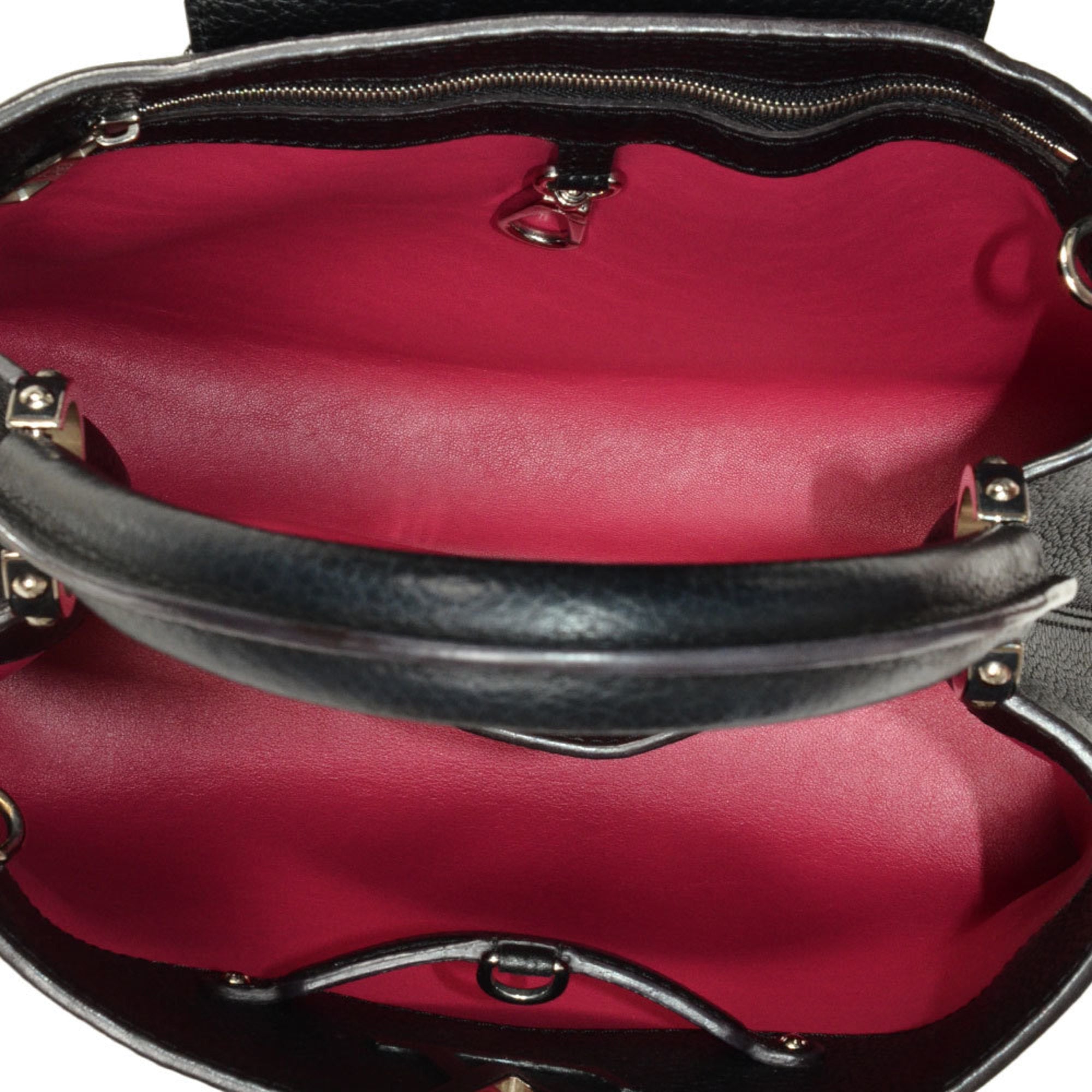 Louis Vuitton Black Noir Leather Handbag