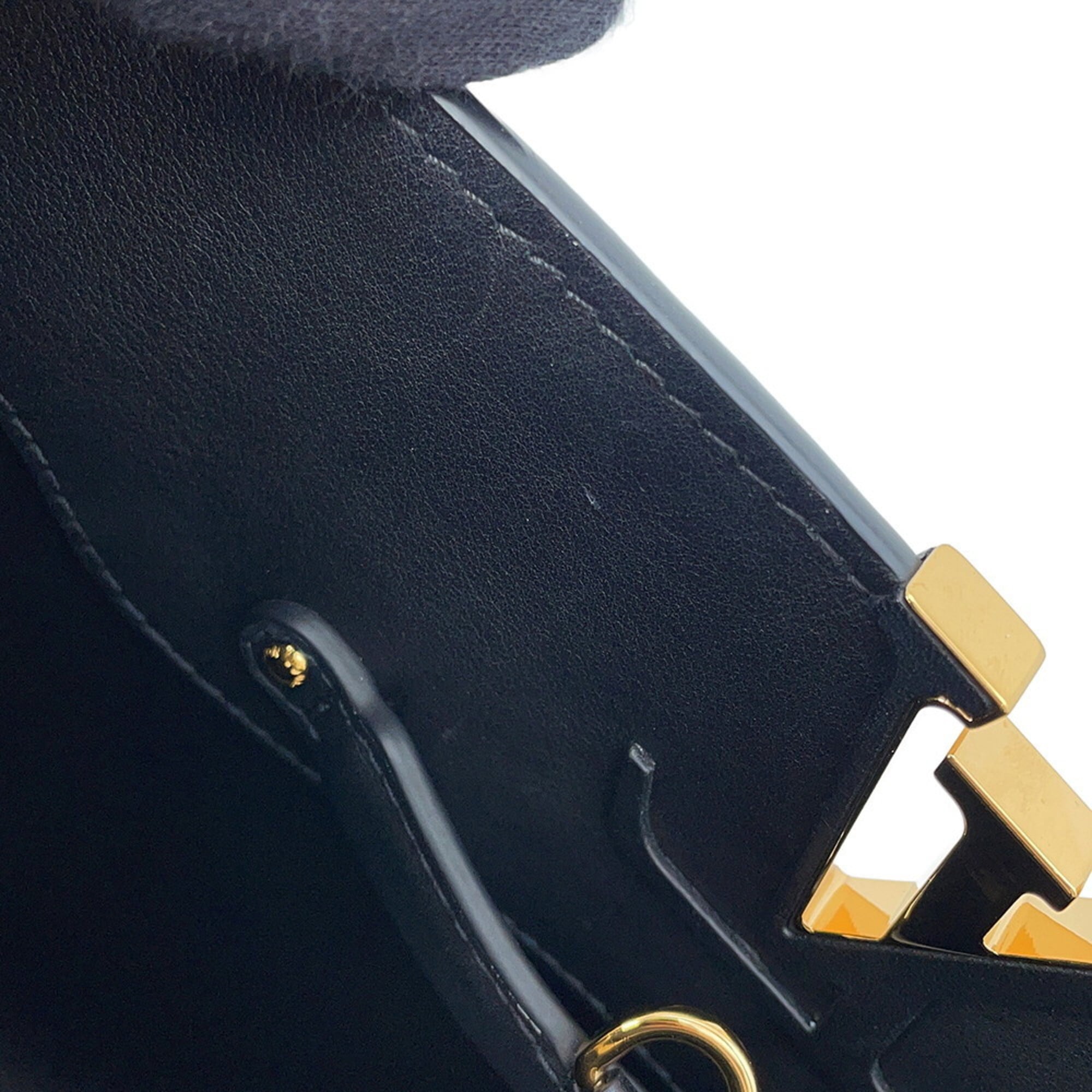 Louis Vuitton Black Noir Leather Handbag