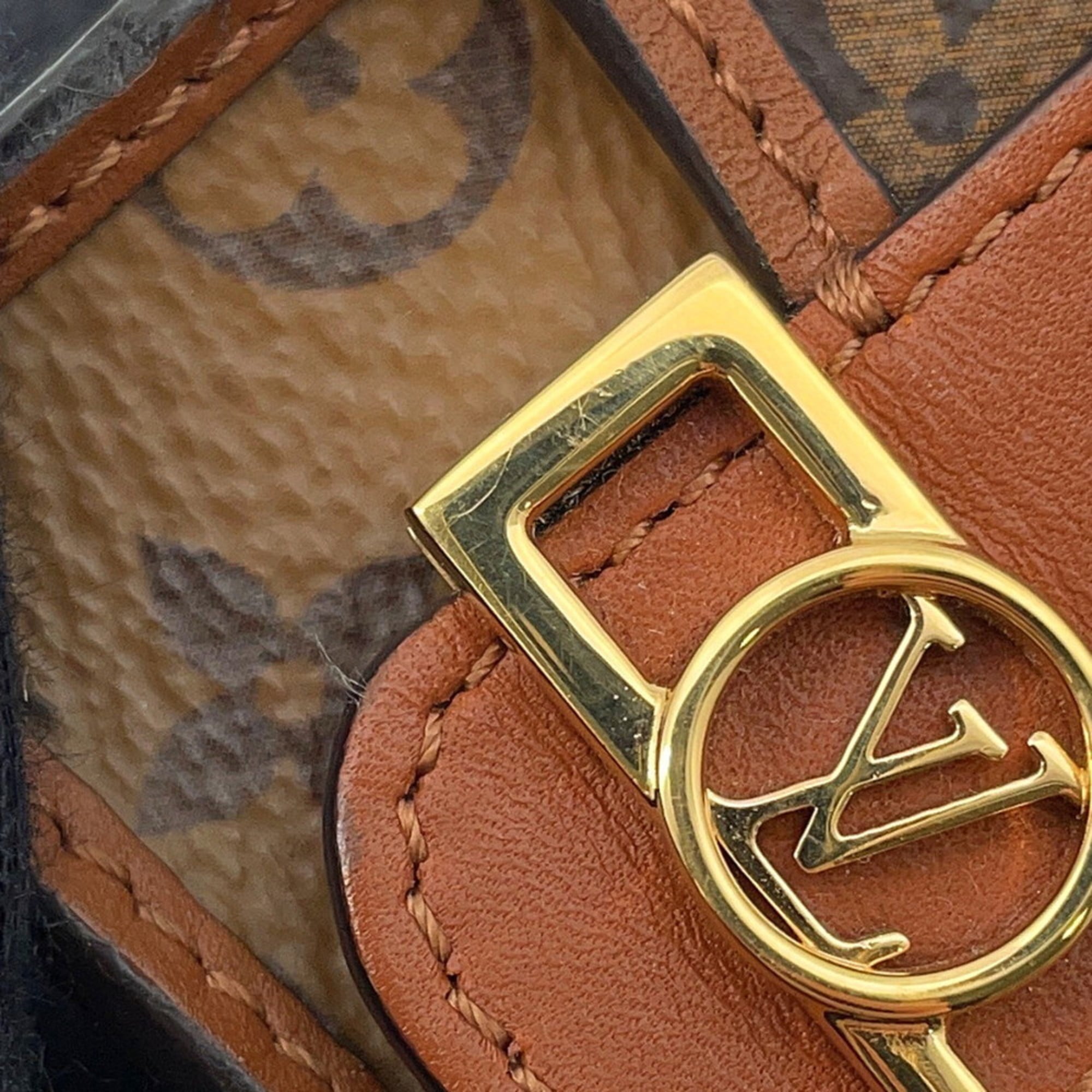 Louis Vuitton Brown Noir Monogram Pouch