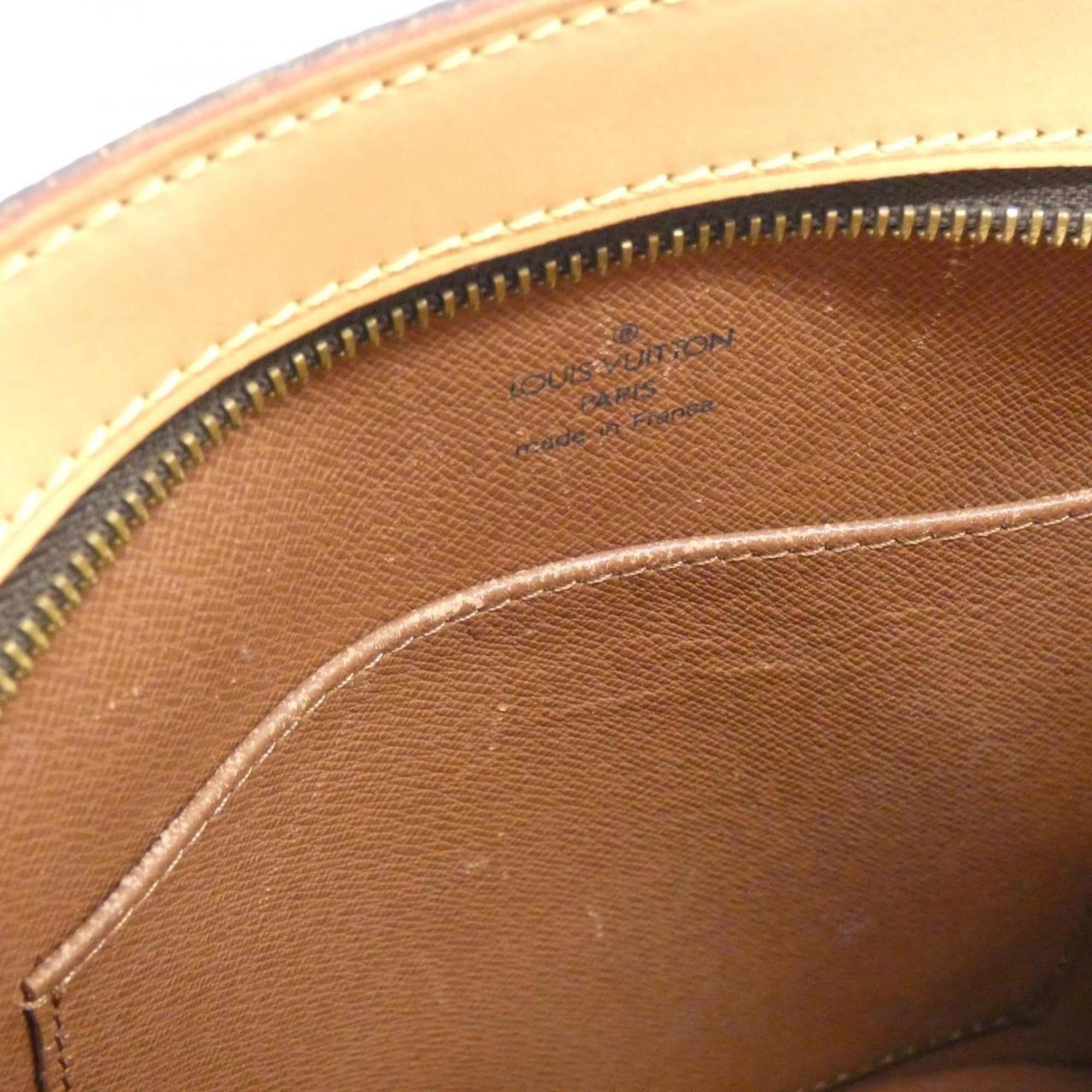 Louis Vuitton Marron Coated Canvas Shoulder Bag