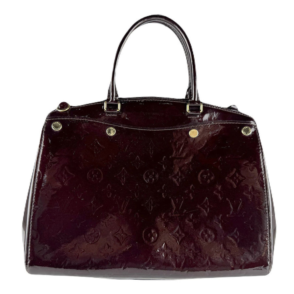 Louis Vuitton Amarante Patent Leather Handbag Shoulder Bag
