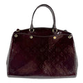 Louis Vuitton Amarante Patent Leather Handbag Shoulder Bag