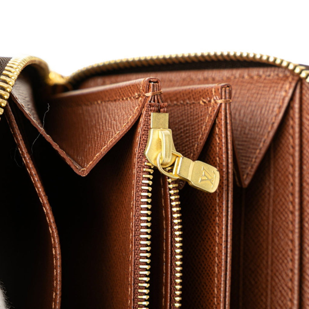 Louis Vuitton Monogram Brown Pvc Long Wallet