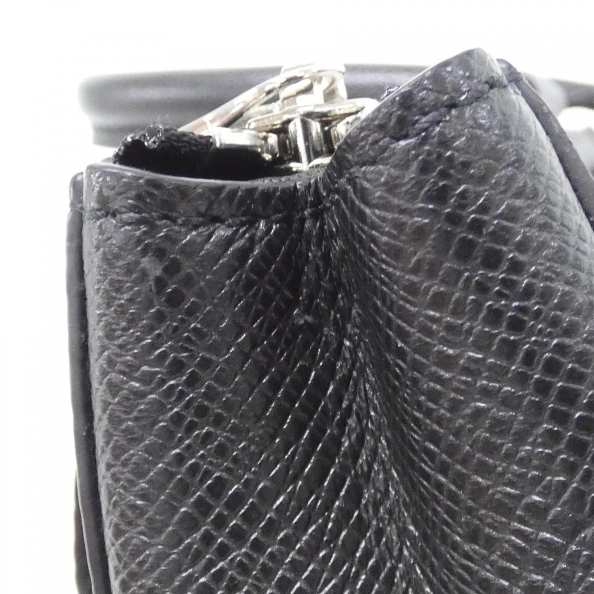 Louis Vuitton Silver Leather Handbag