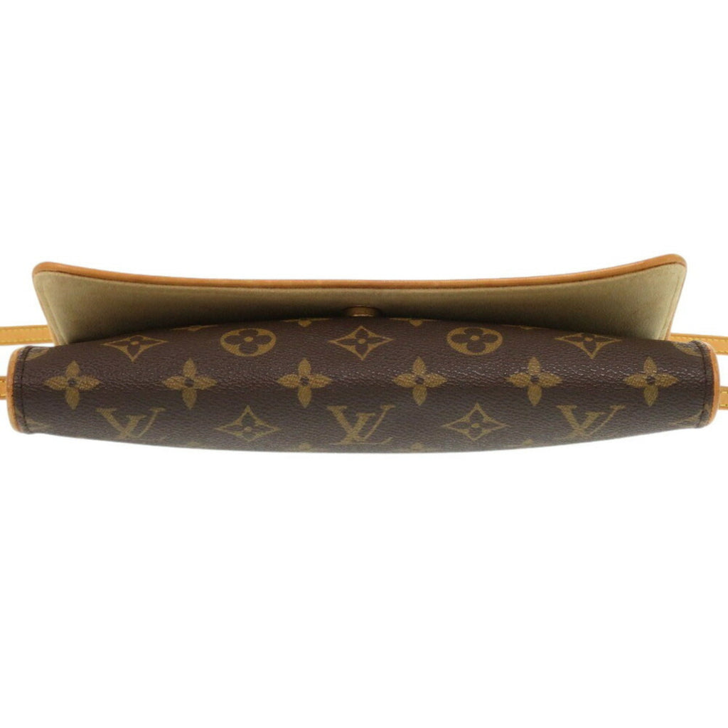 Louis Vuitton Brown Monogram Pochette Shoulder Bag