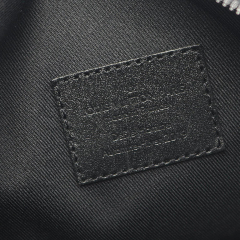 Louis Vuitton Black Multi-Color Taiga Leather Shoulder Bag