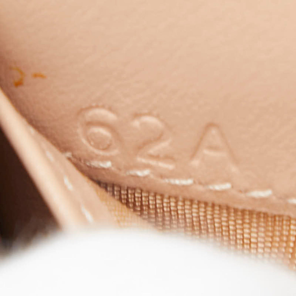 Prada Beige Leather Wallet (Tri-Fold)