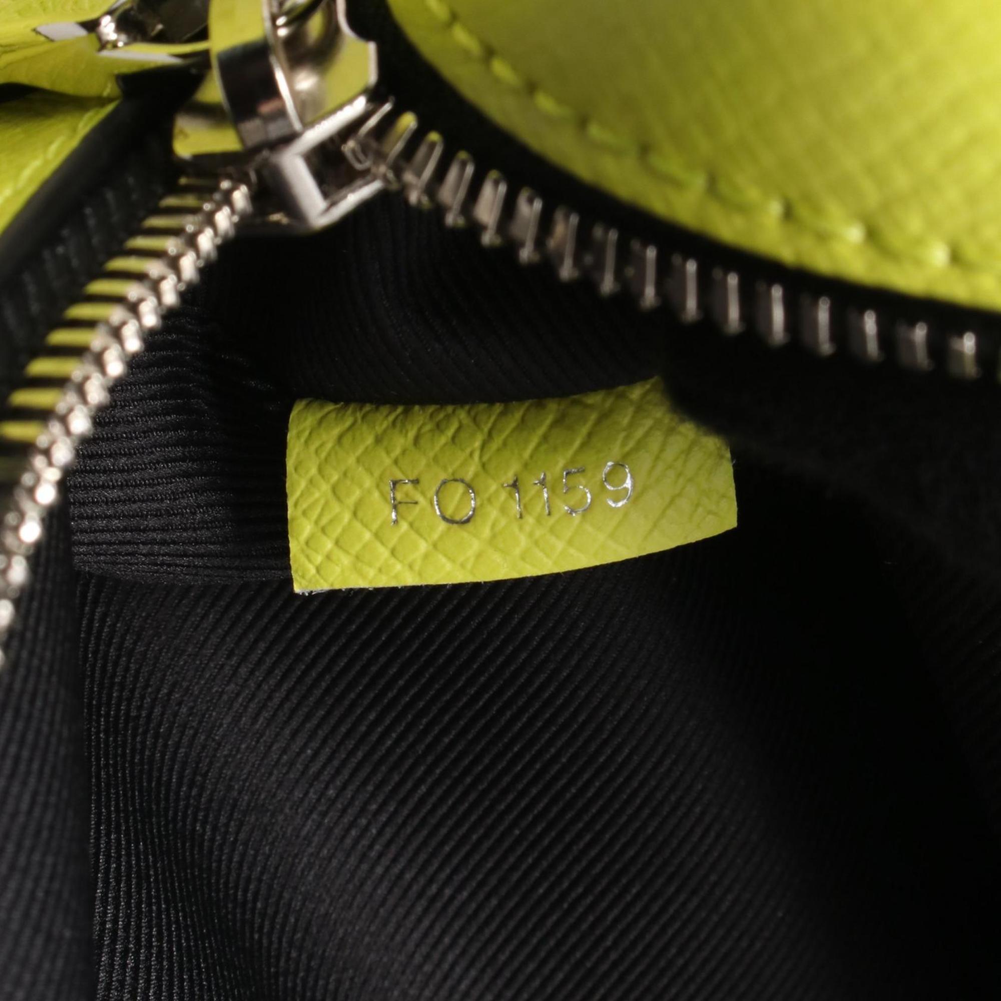 Louis Vuitton Green Coated Canvas Fanny Pack