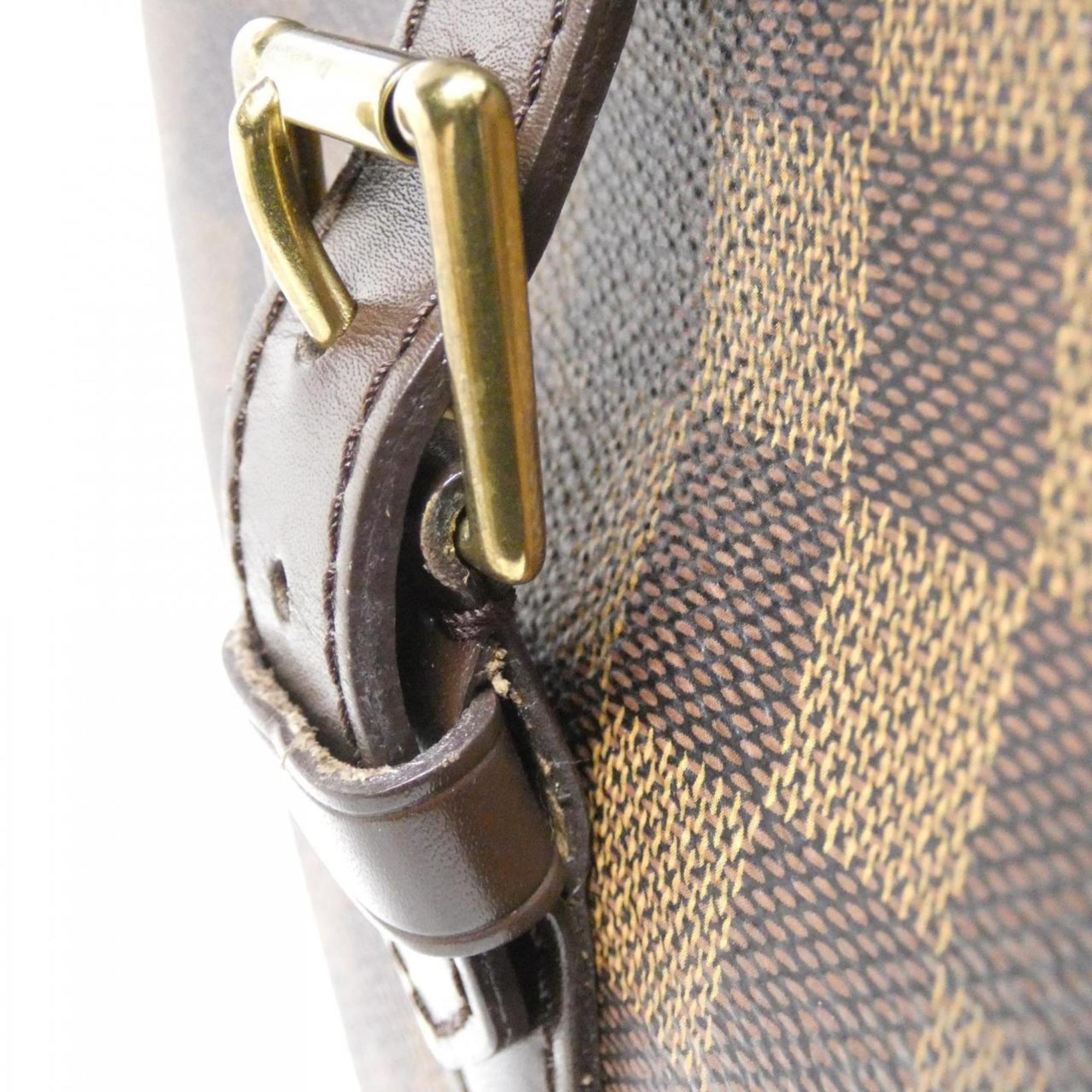 Louis Vuitton Brown Coated Canvas Backpack