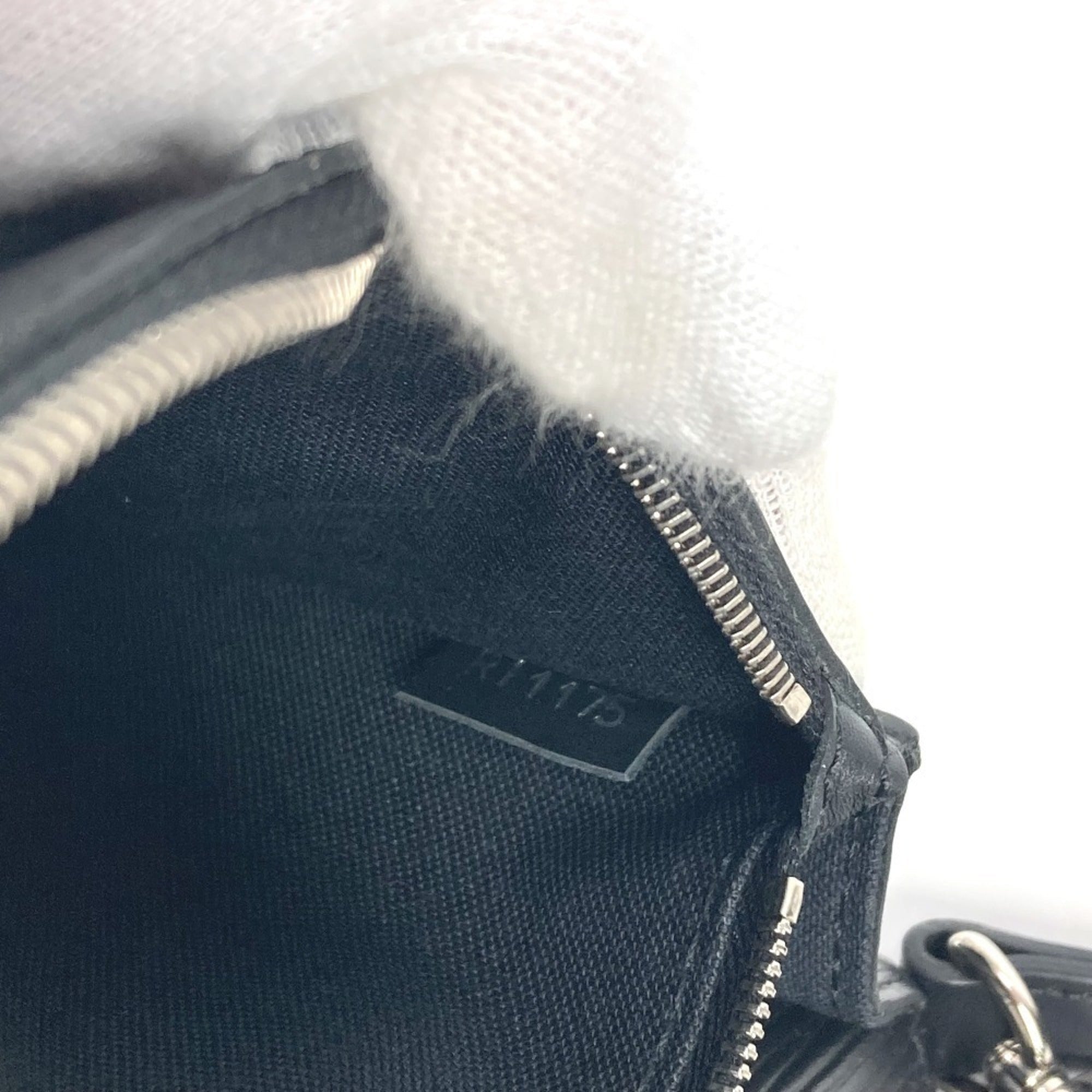 Louis Vuitton Black Noir Epi Leather Clutch Bag Pouch