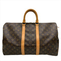 Louis Vuitton Brown Monogram Canvas Boston Bag
