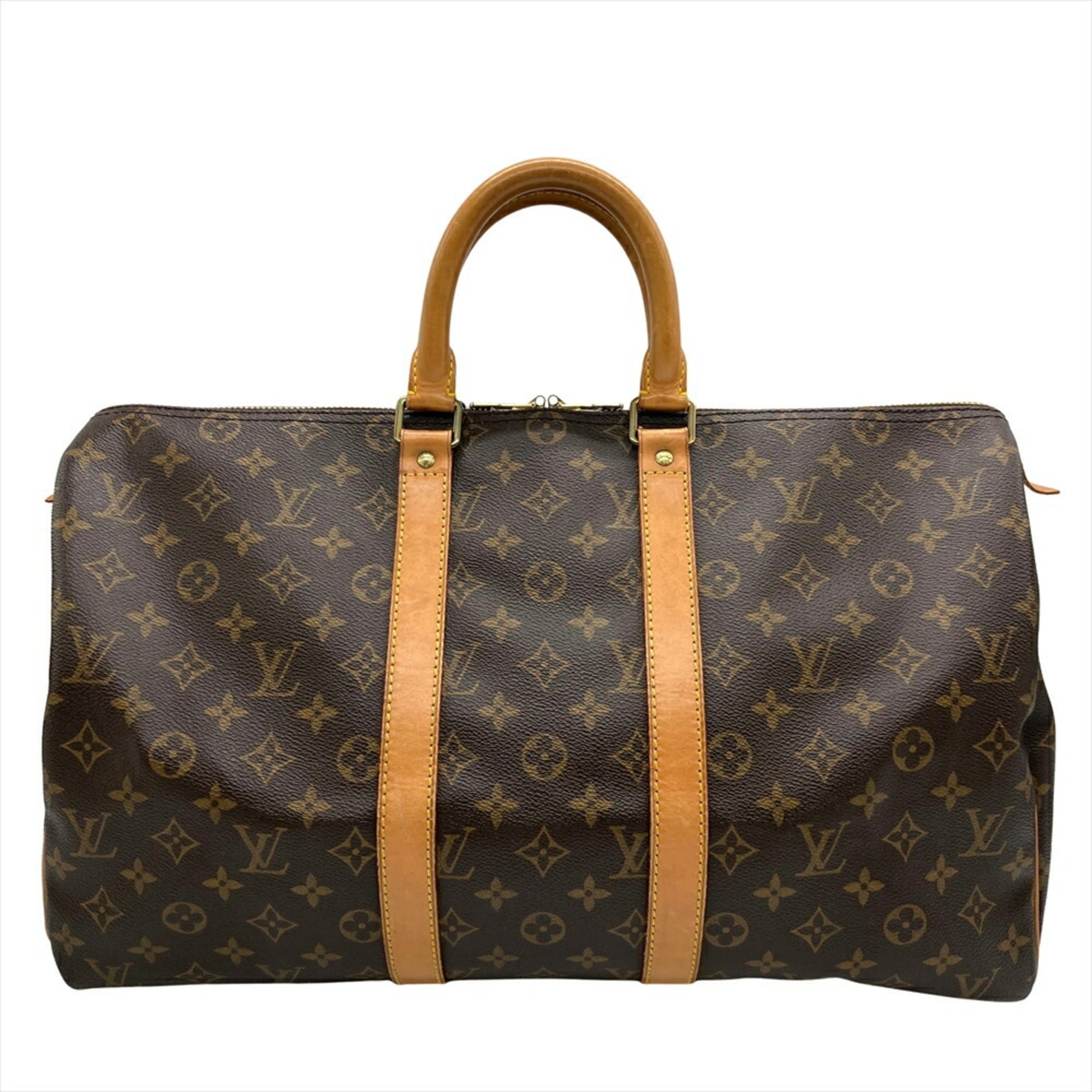 Louis Vuitton Brown Monogram Canvas Boston Bag