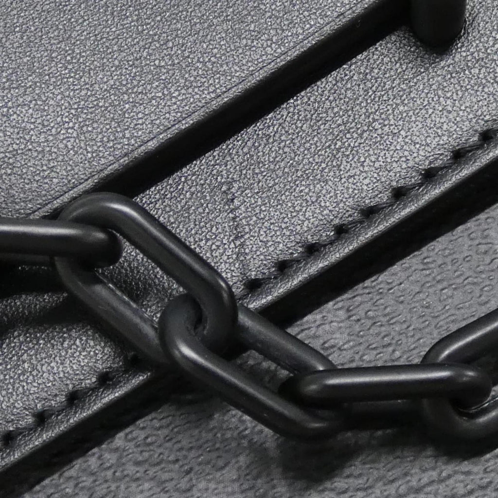 Louis Vuitton Black Coated Canvas Clutch Bag Handbag