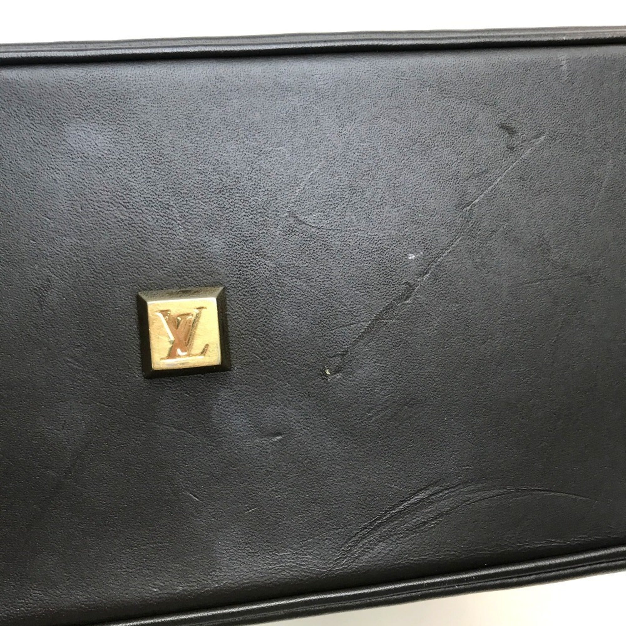 Louis Vuitton Dark Brown Khaki Monogram Handbag