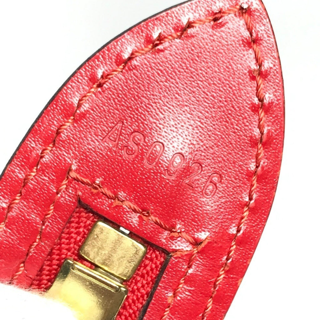 Louis Vuitton Castilian Red Red Color Epi Leather Shoulder Bag