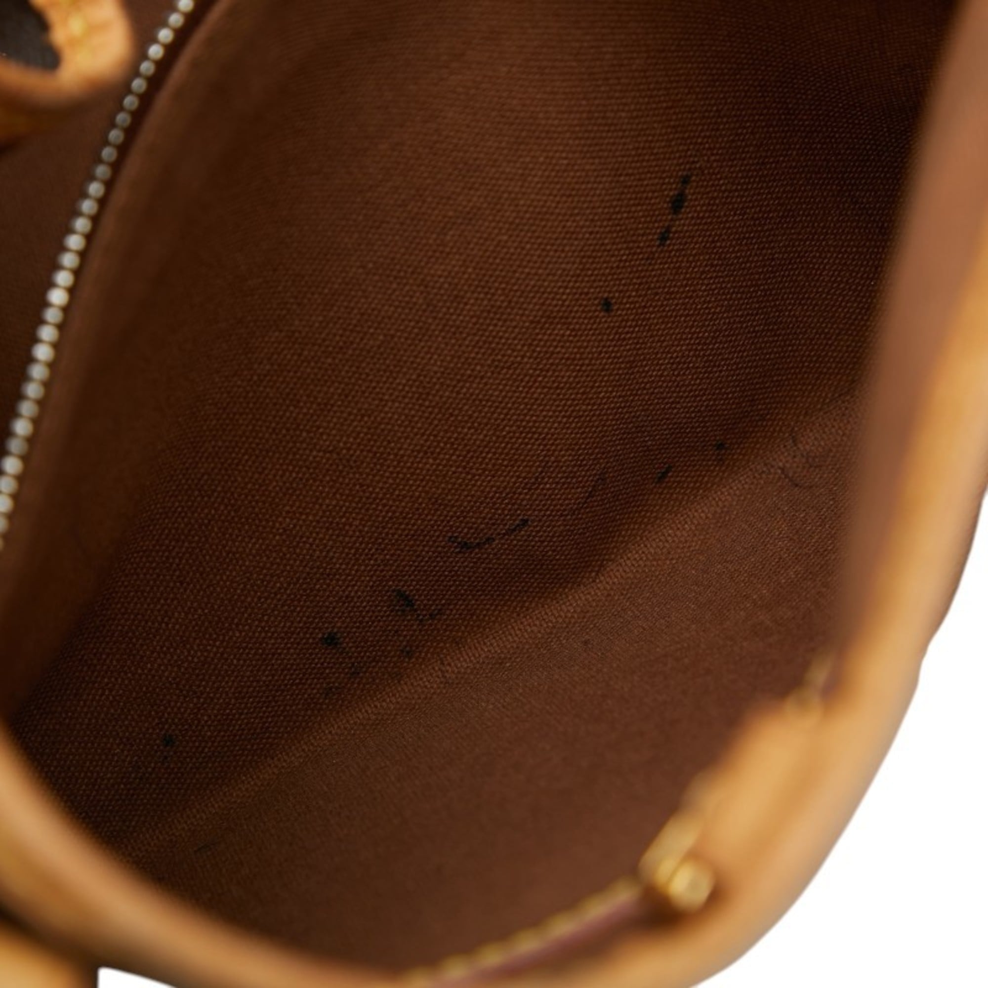 Louis Vuitton Brown Pvc Leather Shoulder Bag Tote Bag