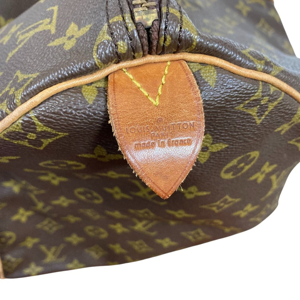 Louis Vuitton Brown Monogram Boston Bag