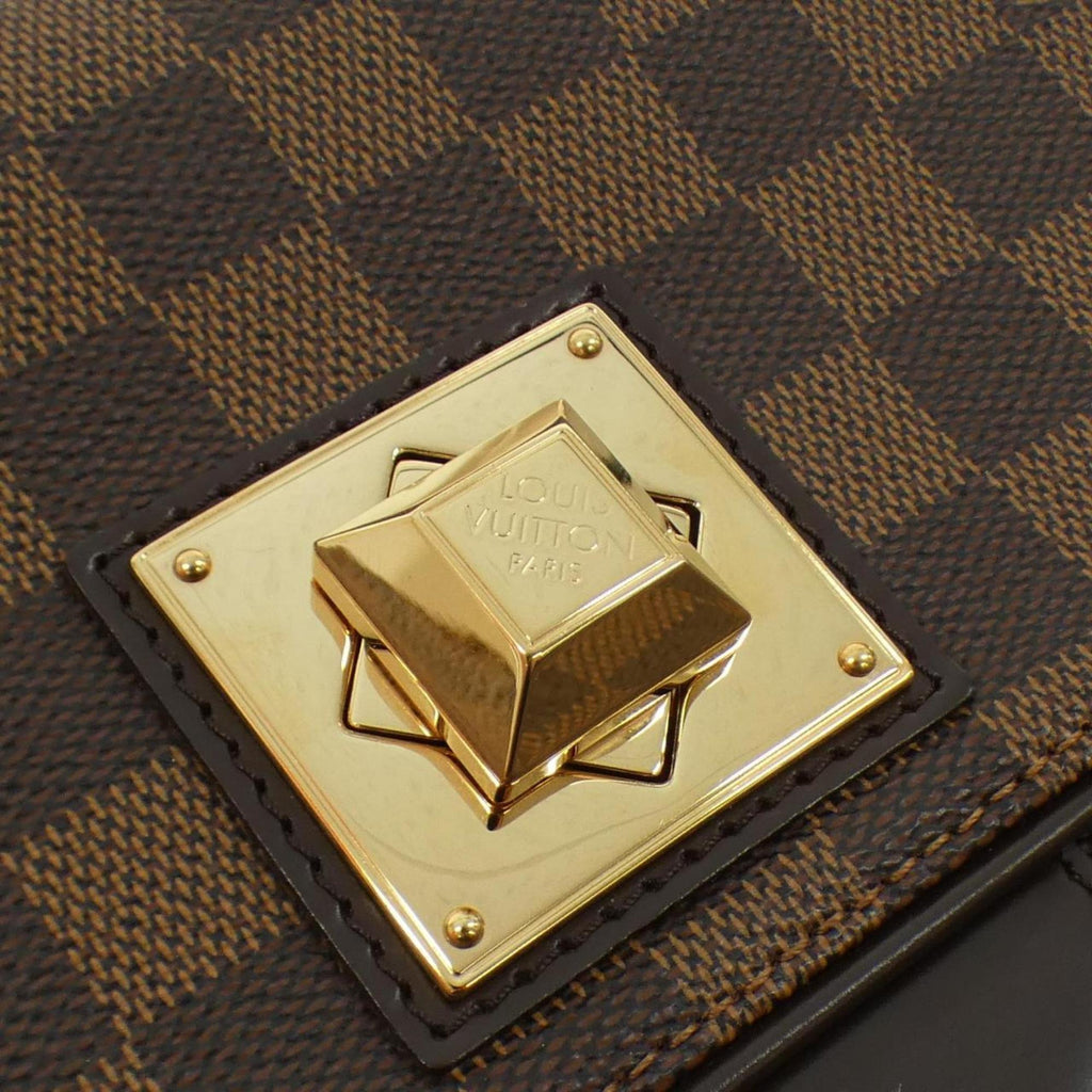 Louis Vuitton Ebene Coated Canvas Handbag