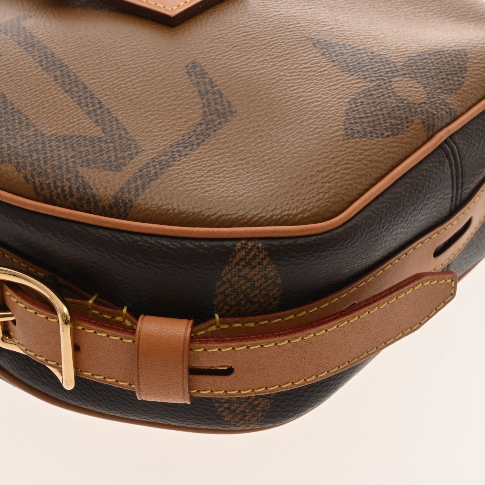 Louis Vuitton Brown Monogram Reverse Shoulder Bag