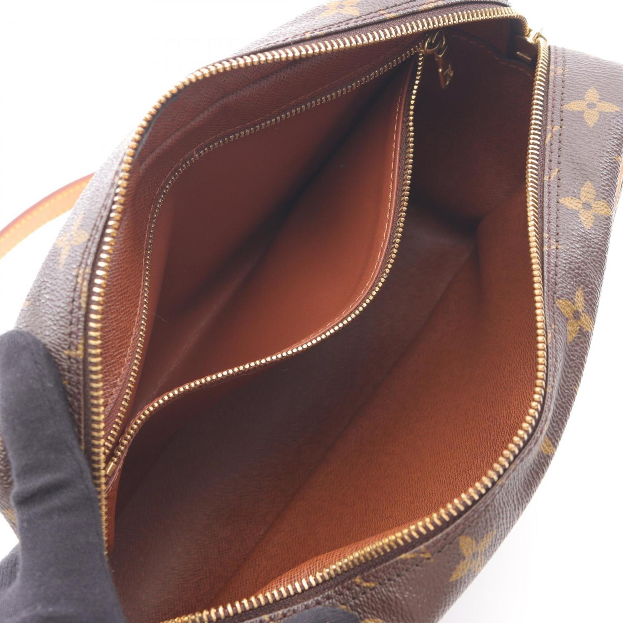 Louis Vuitton Brown Monogram Coated Canvas Shoulder Bag