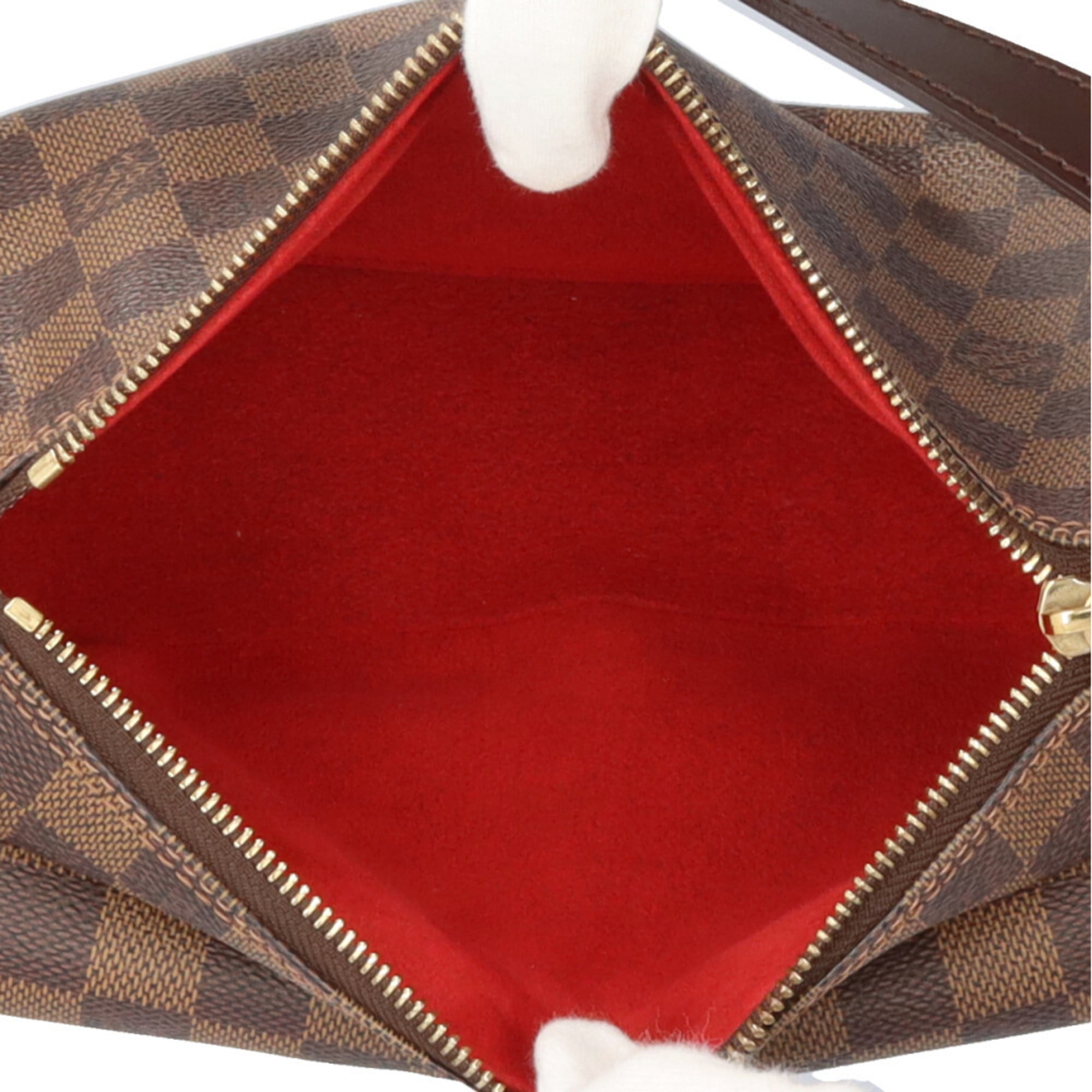 Louis Vuitton Damier Brown Damier Canvas Damier Canvas Shoulder Bag