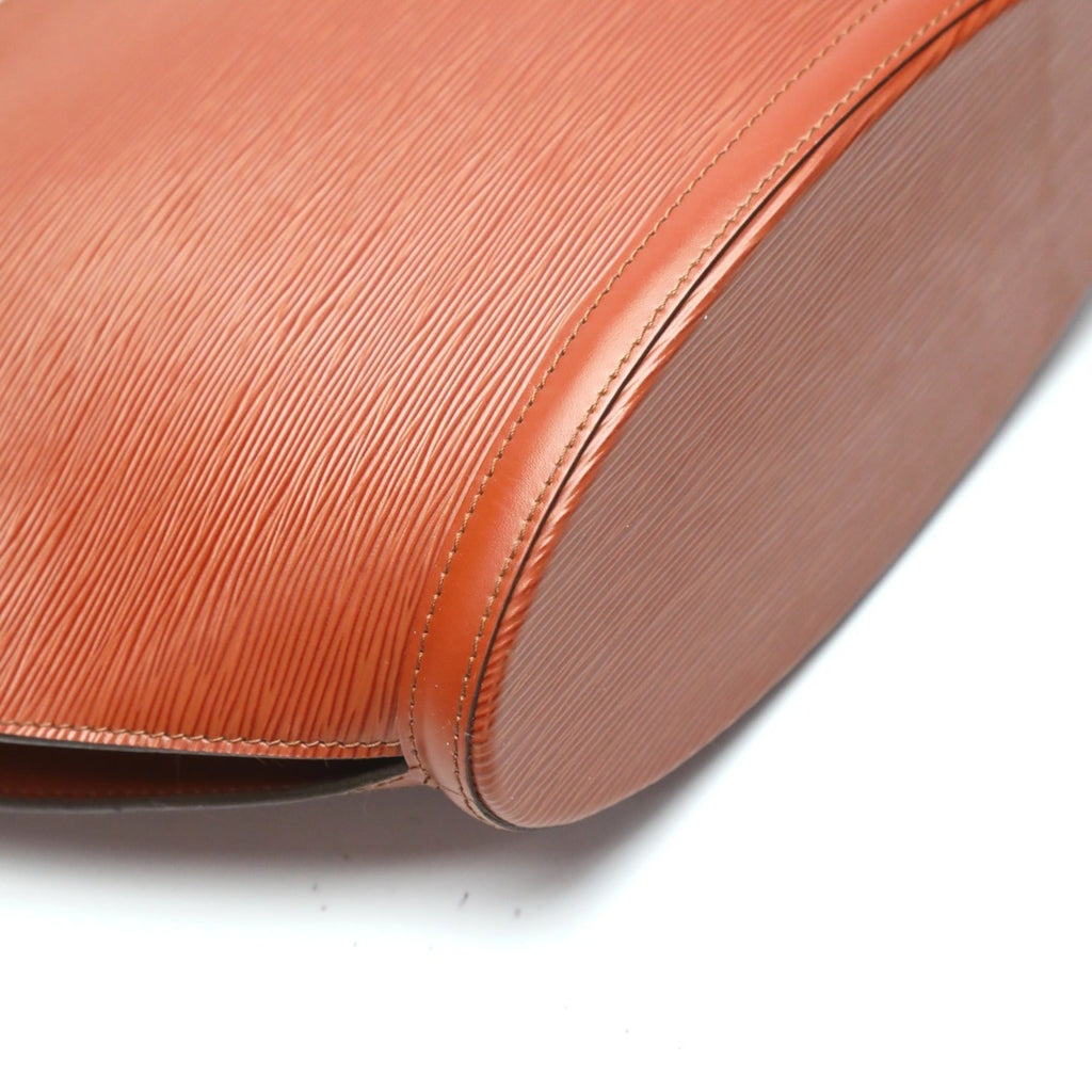 Louis Vuitton Brown Epi Leather Handbag Tote Bag