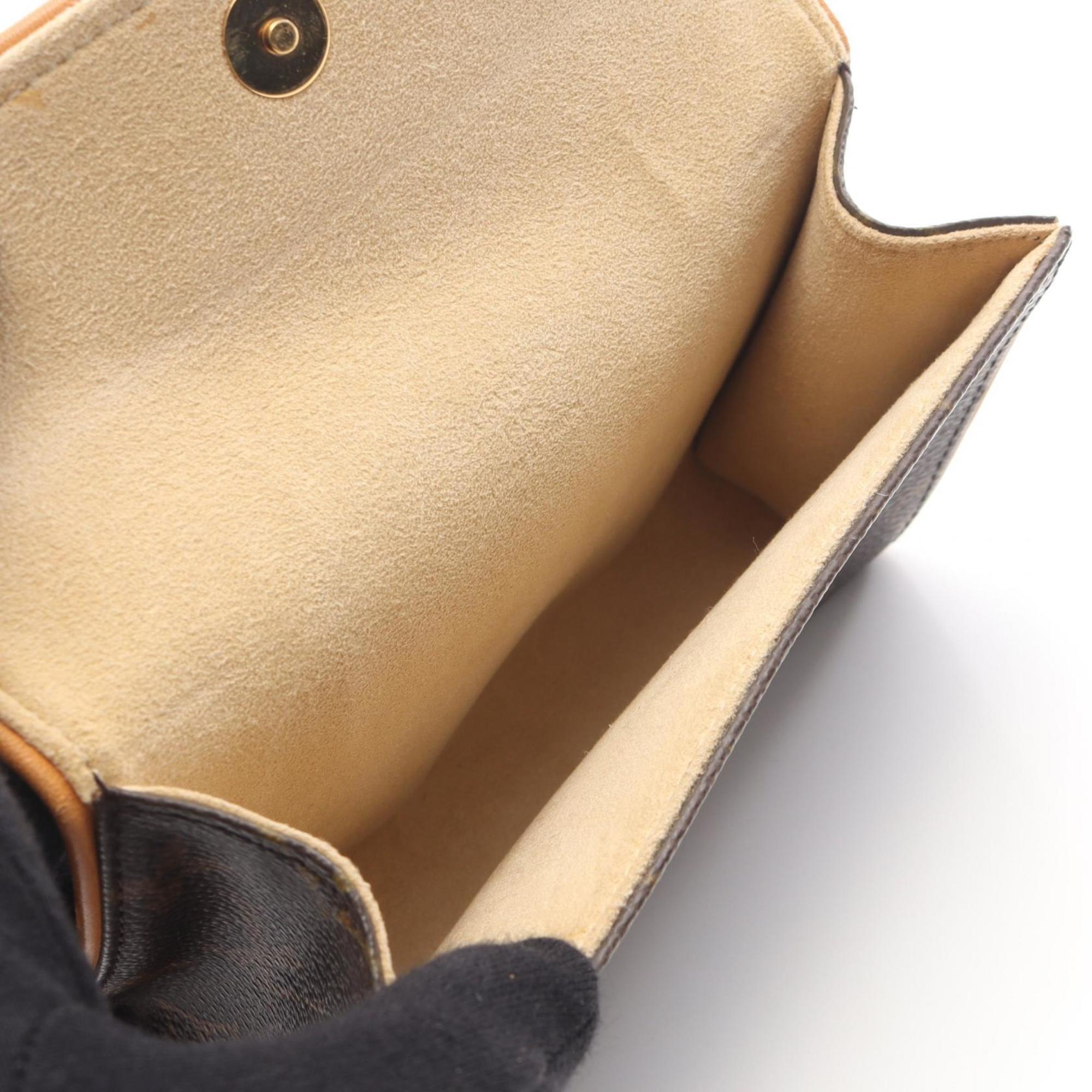 Louis Vuitton Brown Monogram Coated Canvas Leather Fanny Pack