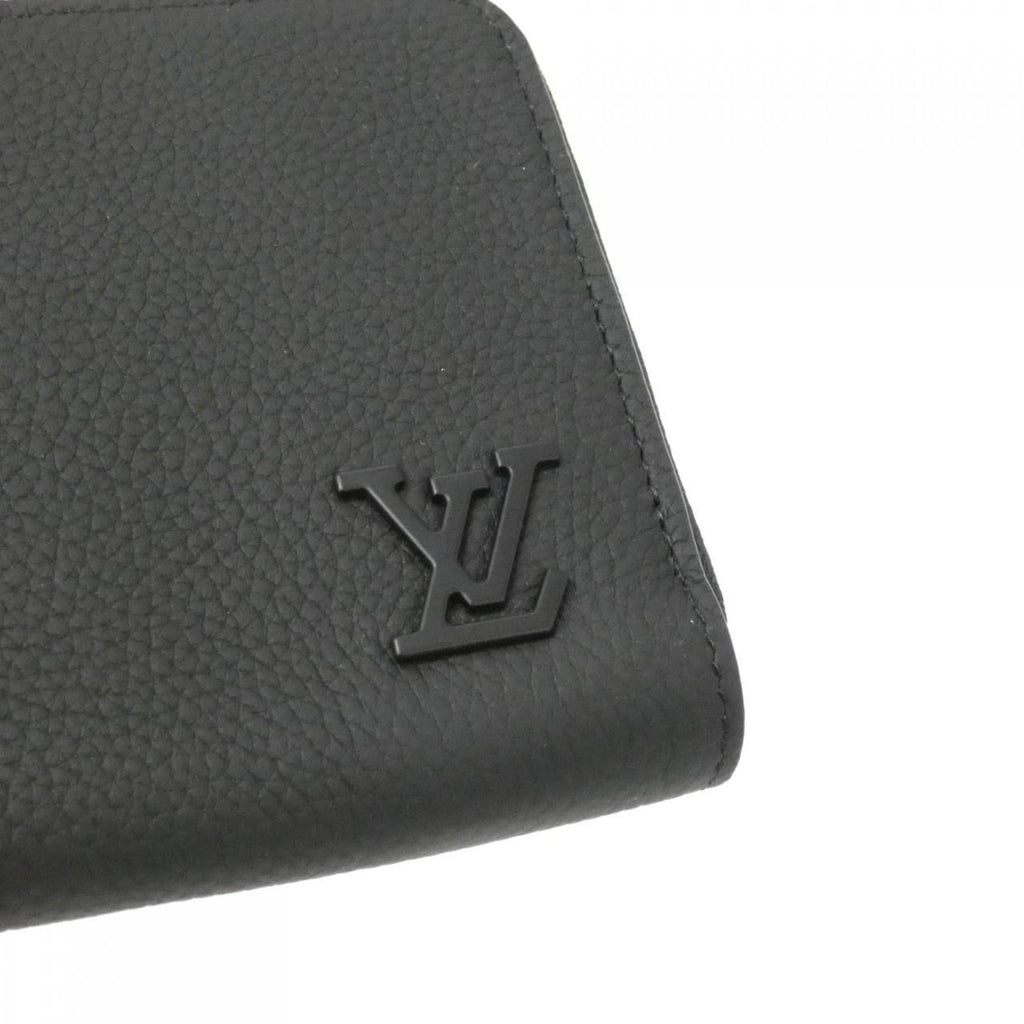 Louis Vuitton Black Leather Long Wallet