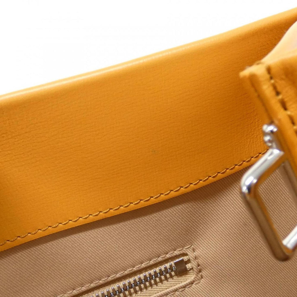 Louis Vuitton Saffron Yellow Leather Handbag